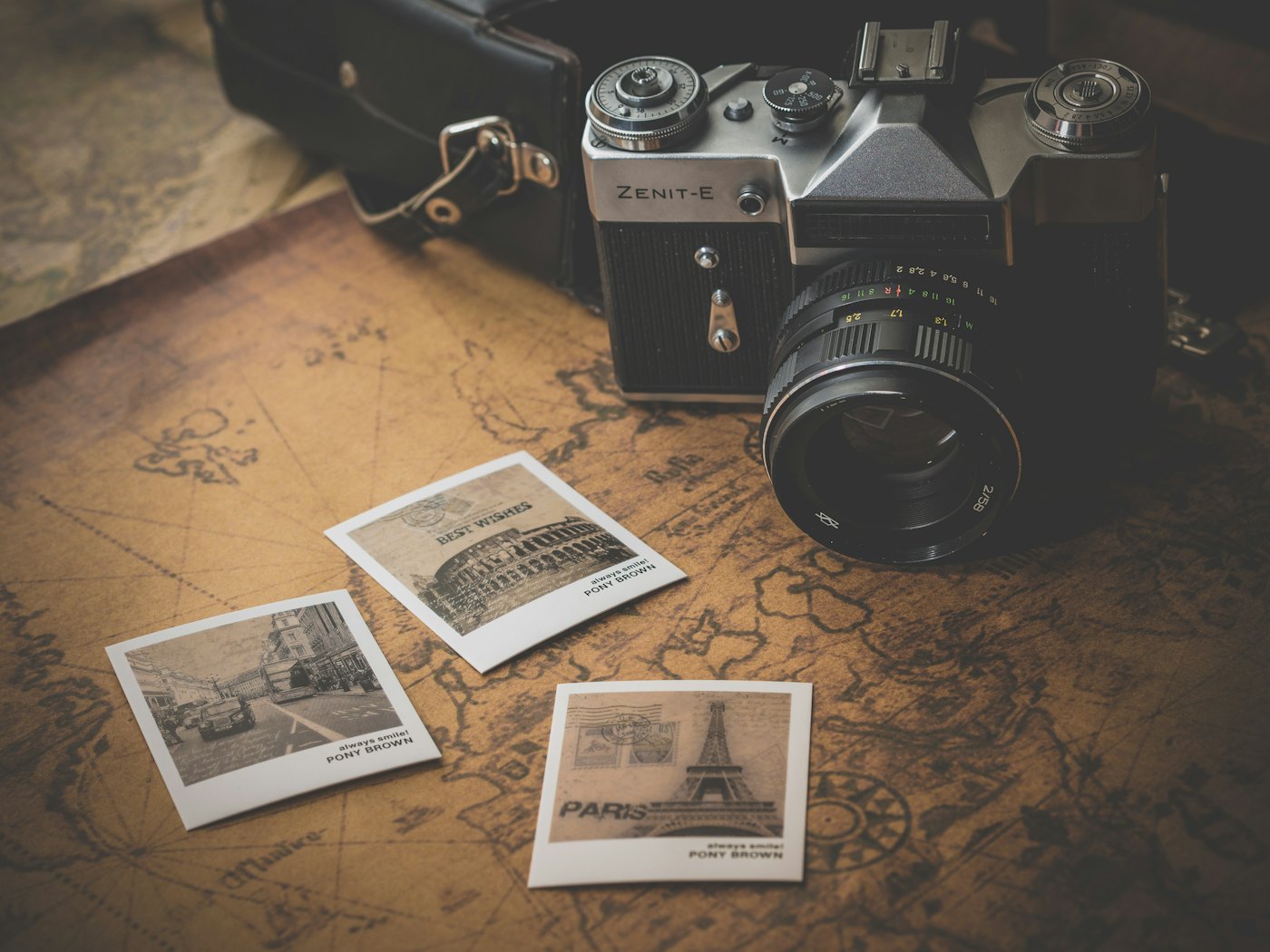 A camera in hand — the difference between a real project photo and a rented smile