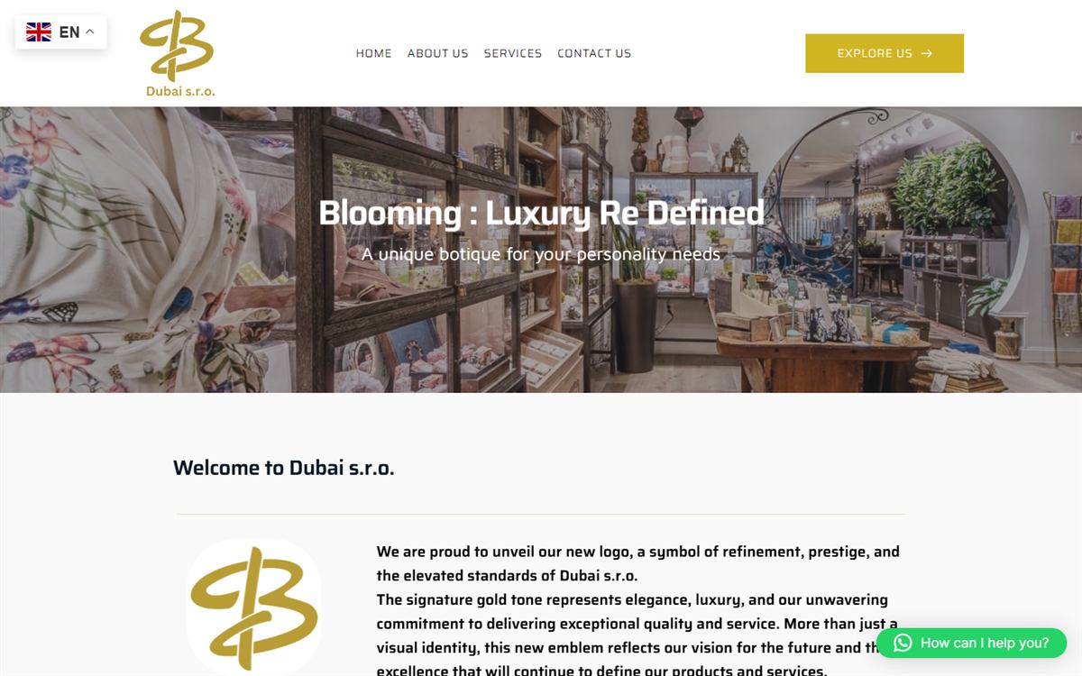 Dubai SRO website screenshot